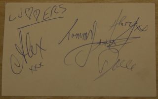 Lulu & The Luvvers Very Rare Fully Hand Signed Autograph Page 1965