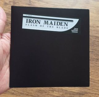 Iron Maiden Cd Single Flash Of The Blade