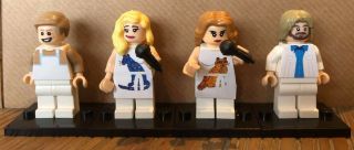 ABBA custom Lego minifigure frame 3