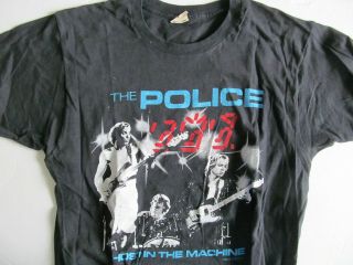 1982 Police Concert Xl T - Shirt - Vintage,  Sting,  Copeland,  Summers