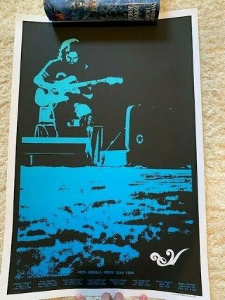 Pearl Jam Eddie Vedder Solo Concert Poster 2009