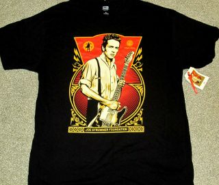 Joe Strummer Foundation Obey Awareness Photo Shirt The Clash Punk Cd Mescaleros