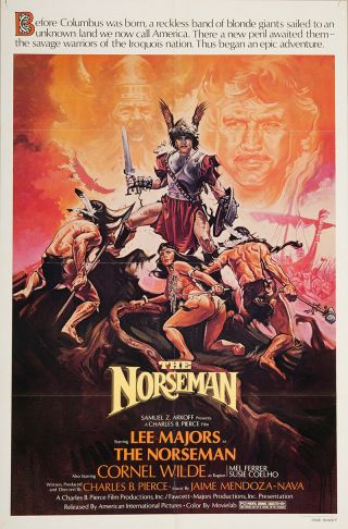 The Norseman 1978 27x41 Orig Movie Poster Fff - 07918 Near,  Very Fine