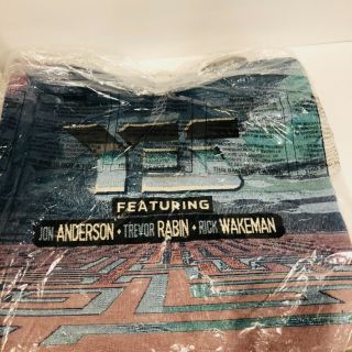 Rare Yes Rock Band Tote Bag Jon Anderson Rick Wakeman Trevor Rabin Handbag 7