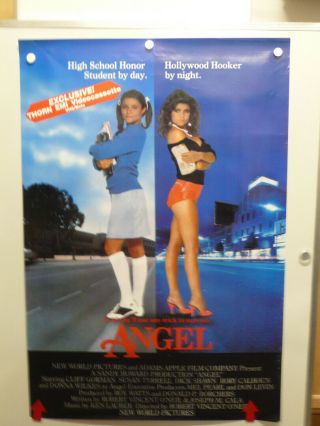 Angel Cliff Goman Susan Tyrell Dick Shawn Home Video Poster 1984