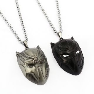 Avengers Black Panther Necklace Wakanda King T 