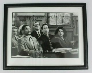 Phil Morris As Jackie Signed 8x10 Photo Autographed Framed Seinfeld Show