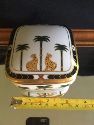 Christian Dior Music Box Collectable Casablanca Pattern Great