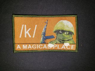 Morale Patch - Embroidered - 4chan /k/ A Magical Place