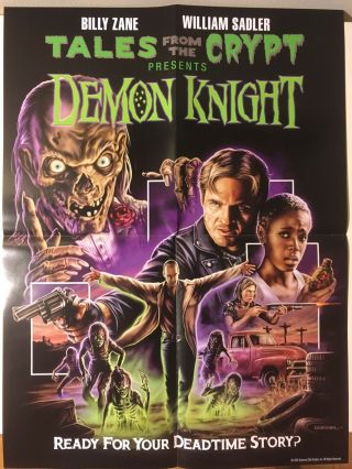 Tales From The Crypt Demon Knight Ltd.  Ed.  Shout Factory Poster 18 " X 24 "