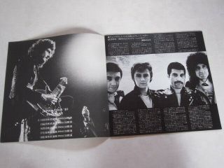 Queen japan tour 1981 program Japanese 3