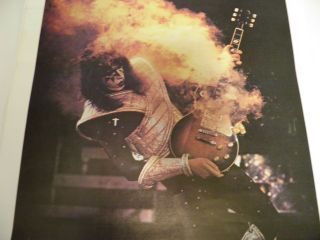 KISS Vintage ACE FREHLEY Smoking Guitar POSTER 18 x 24 2