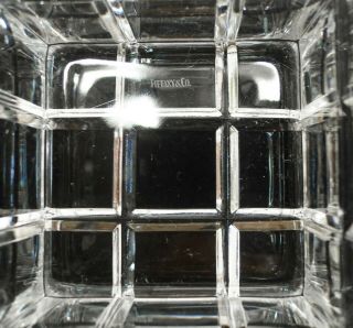 Tiffany & Co vintage 1950s crystal trinket covered box 4