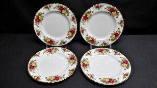 Royal Albert Old Country Roses - Set of 2 Dinner Plates & 4 Salad Plates 5