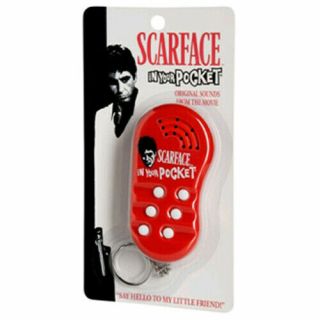 Scarface In Your Pocket Talking Keychain Global
