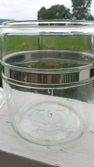 Vintage PYREX Glass Coffee Pot 7759 - H Percolator 6 - 9 Cup A - 22 4