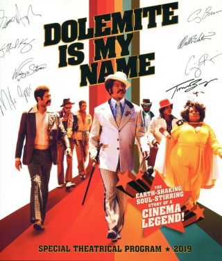 Dolemite Is My Name Limited 24 - Pg Souvenir Program Book La Premiere Eddie Murphy