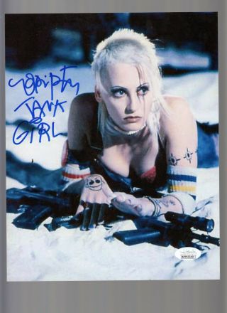 Lori Petty Signed Autograph Tank Girl Movie 8x10 Photo W/tank Girl - Jsa 655460