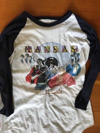 Kansas Vintage Vinyl Confessions 1982 Tour Shirt