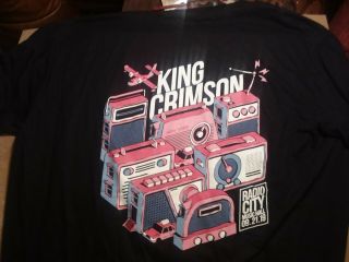 King Crimson 2019 Tour Event Shirt Xl Radio City Music Hall Never Worn