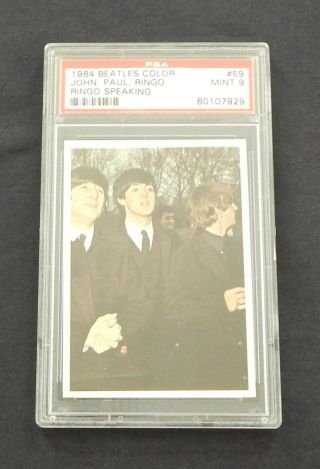 Beatles / 1964 Beatles Color 59 / Psa 9