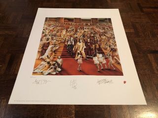 The Rolling Stones Limited Edition Plate Signed Lithograph 2304/5000