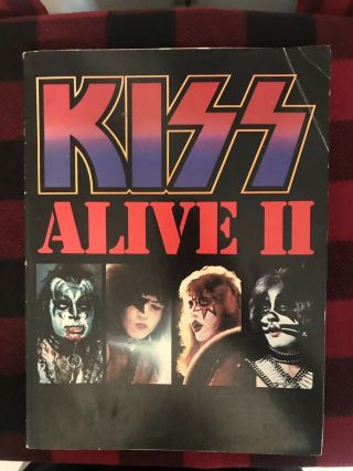 Kiss Alive Ii Songbook Complete With Pictures Decent Aucoin