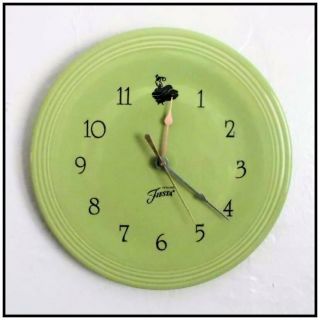 Fiesta - In - Box Clock Chartreuse Glaze & Great