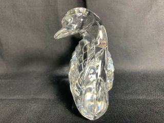 RARE - Large Waterford Crystal Swan - 104983 - W/ Box 4