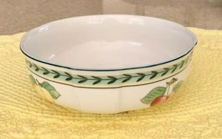 Villeroy & Boch French Garden Fleurence Soup/cereal Bowls,  Pre - Owned,  Set Of 6