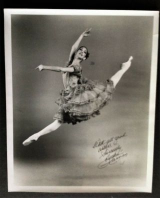 Cynthia Harvey.  Signed Photo.  The Royal Ballet.  American Ballet Theater.  Swope.