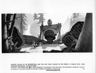 Warner Brothers Animation " The Iron Giant " - Movie Photo