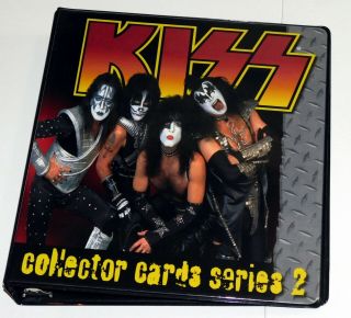Kiss Band Cornerstone Card Set Series 2 Official Binder Only 1998 Empty