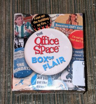 Office Space Box Of Flair Nip Gag Gift Spencers White Elephant Exchange
