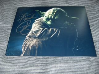 Frank Oz Yoda Star Wars Signed 8x10 Photo