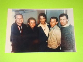 Elvis Presley And The Jordanaires Group Photo