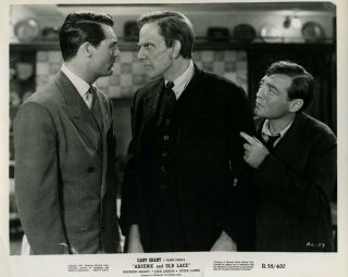 Peter Lorre Raymond Massey Cary Grant Arsenic And Old Lace Re1958 Photo X4532