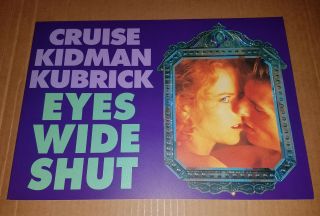Eyes Wide Shut Japanese Movie Program Book - Stanley Kubrick,  Tom Cruise