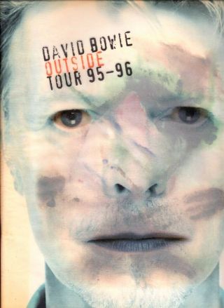 David Bowie Outside Tour 95 Program Concert Brochure Book 1995 Japan Rare