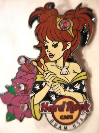 Hard Rock Cafe Guam Anime Girl 
