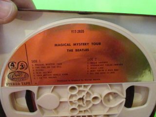 THE BEATLES MAGICAL MYSTERY TOUR REEL TO REEL CAPITOL RECORDS 4 TRACK 3 3/4 IPS 8