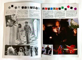 BEETLEJUICE JAPAN MOVIE PROGRAM BOOK 1988 Tim Burton Michael Keaton Winona Ryder 3