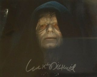 Ian Mcdiarmid Emperor Palpatine Signed Autographed 8x10 Photo Star Wars W/coa