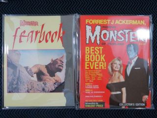 (2) Famous Monsters Of Filmland Books Forry Ackerman