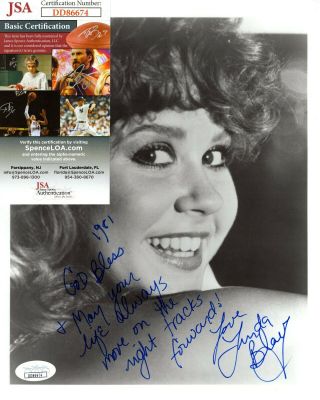 Linda Blair Actress Movie Star Hand Signed Autograph 8x10 Photo With Jsa