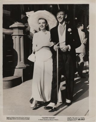 Judy Garland Fred Astaire Easter Parade Vintage Movie Photo