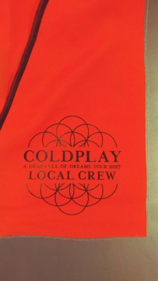 Coldplay Local Crew A Head Full Of Dreams Tour 2017