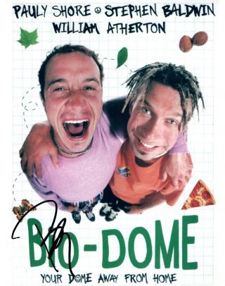 Pauly Shore Signed Autographed 8x10 Photo Bio - Dome