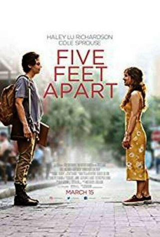 Five Feet Apart Authentic 27x40 Double Sided Movie Poster