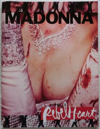 Madonna Pamphlet Rebel Heart Tour Japan Program Book 2016 Rare F/s